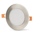 Svetilka stropna vgradna LED okrogla 6W NW 4000K Satin ACRPNW-R-6W-ALU-SN