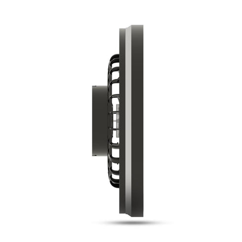 Svetilka stropna z ventilatorjem Wanda 2x24W+15W motor IR remote črna AFCLCCT-48W-15W-WAB