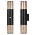 Svetilka stenska Athen PIR max2x10W 2xE27 IP54 130x 90x430mm AOLWE27-S-ATHD