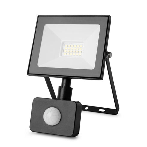 Reflektor Value Slim LED SMD 20W CW 6400K s senzorjem ASFLCW-20W-PIR