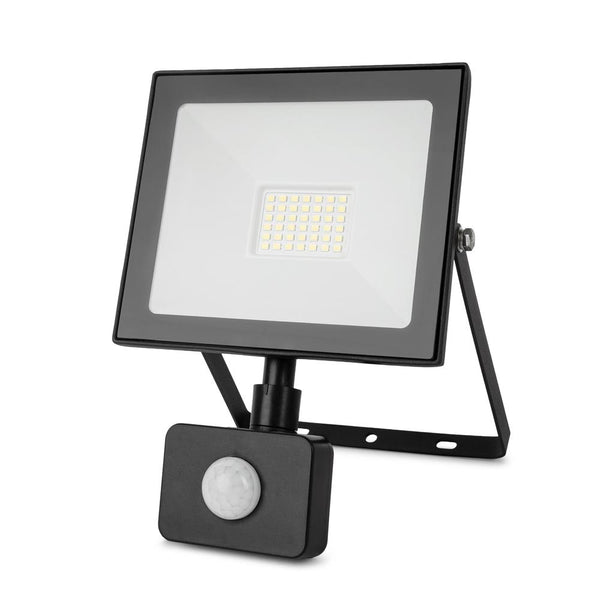 Reflektor Value Slim LED SMD 30W CW 6400K s senzorjem ASFLCW-30W-PIR