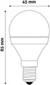 Žarnica mini LED SMD 6,5W E14 4000K 560lm, LLMG14-6,5W-NW