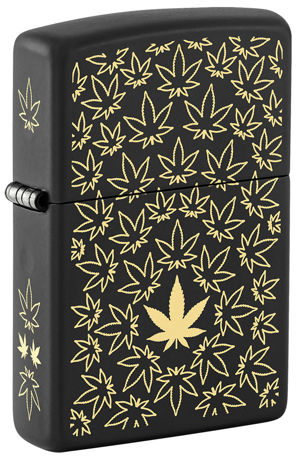 Zippo vžigalnik 36070 Cannabis Leaf