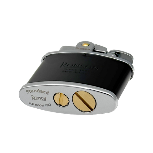 Set darilni Ronson 301003 vžigalnik Black Nostalgia in Bencin 133 ml