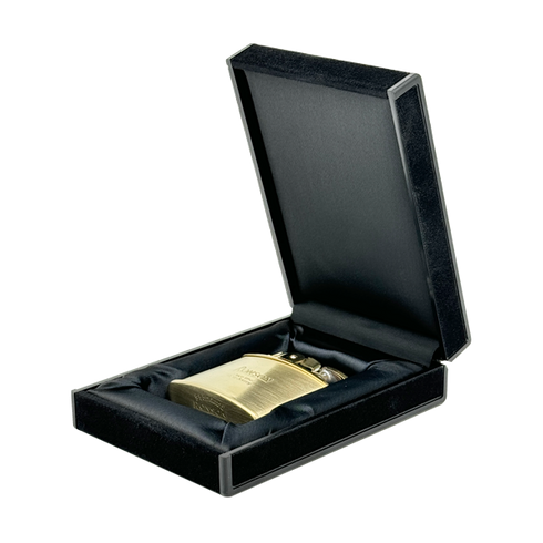 Ronson 210001 Vžigalnik polnilni Nostalgia kremen v zlati barvi