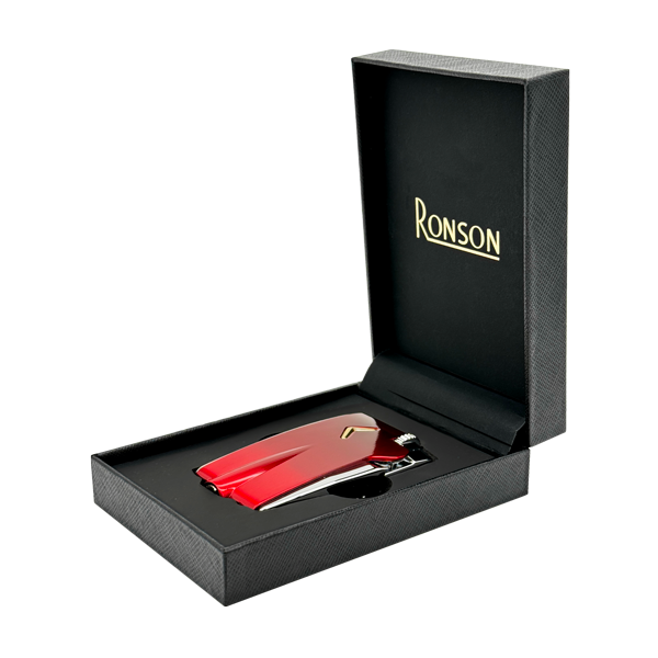 Ronson 101005 Vžigalnik plinski Mini Premier Vareflame rdeč