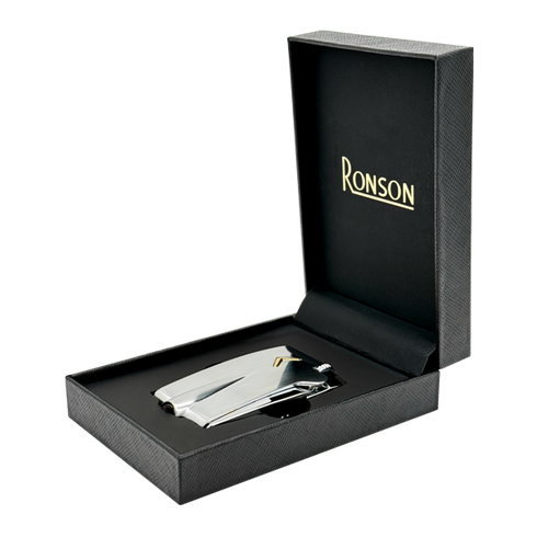 Ronson 101001 Vžigalnik plinski Mini Premier Vareflame srebrn