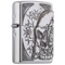 Zippo vžigalnik ZA-3-71A Big Skull Antique SV