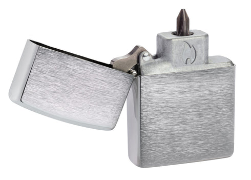 Zippo 40702 Vložek Bit Safe Screwdriver v ohišju 200 Brushed Chrome