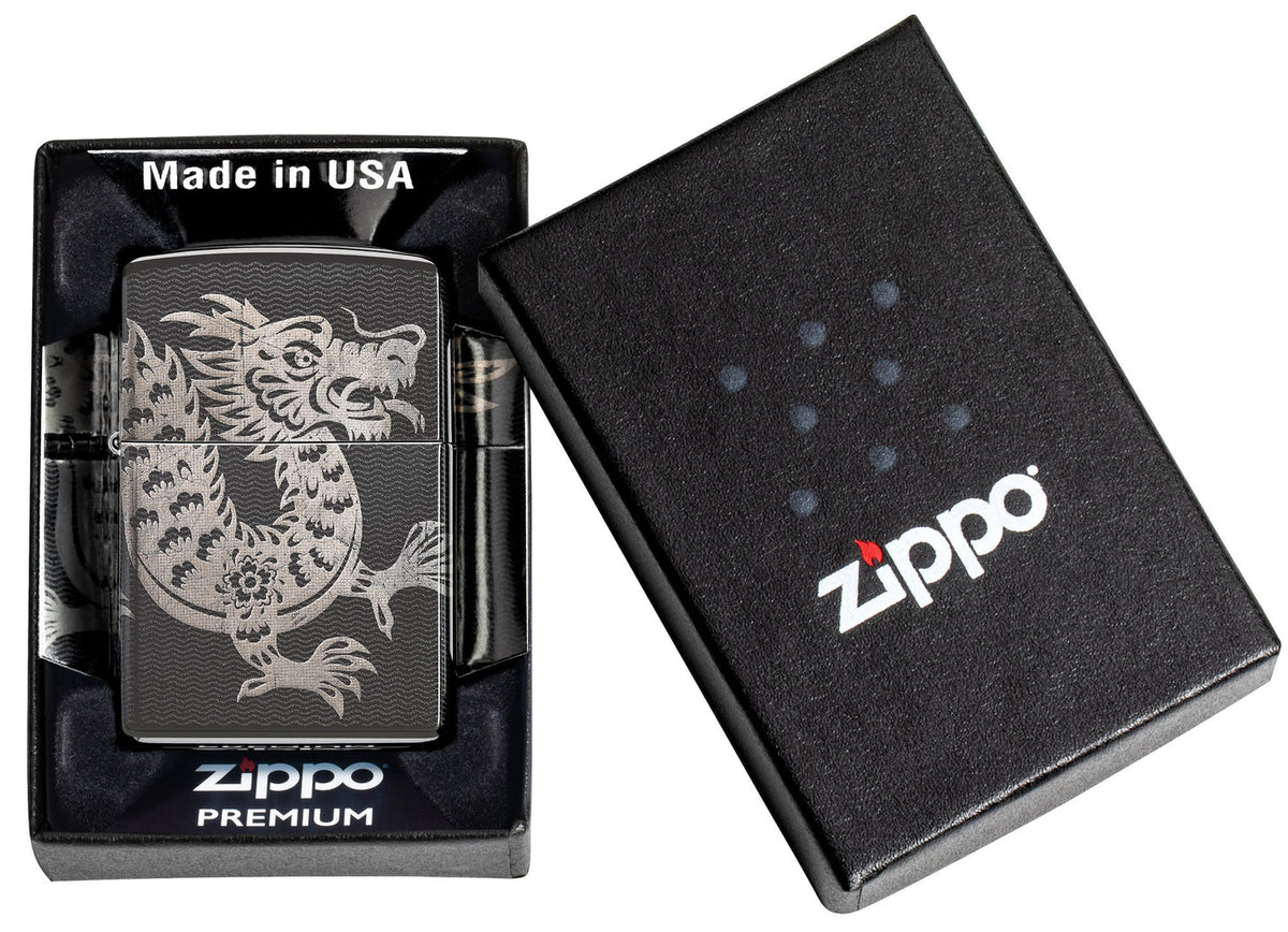 Zippo 46260 vžigalnik Asian Dragon 360