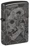 Zippo 46425 vžigalnik Hexagon Trippy Skull