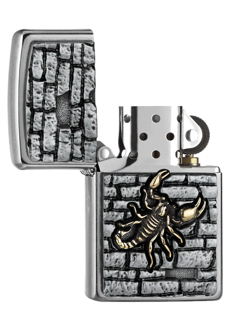 Zippo vžigalnik 2.005.358 Scorpion on the Wall Emblem