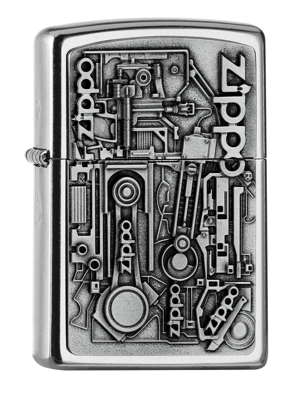 Zippo vžigalnik 2.006.539 Motor Parts Emblem