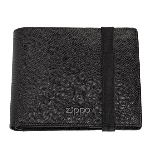 Zippo 2007076 Denarnica Saffiano Range RFID z elastiko, ležeča
