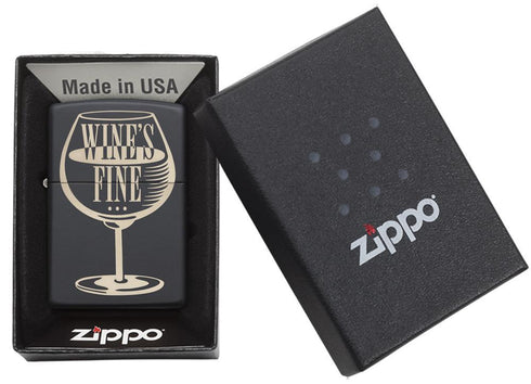 Zippo vžigalnik 29611 Wine's Fine Liquor's Quicker!