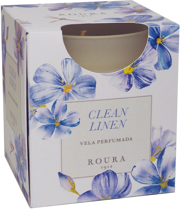 Roura 333033.133 Sveča v brušenem steklu Svežina