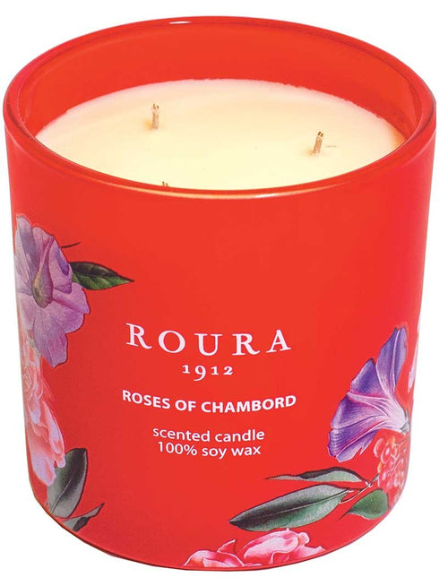 Roura 333501.220 Sveča Roses of Chambord - Aroma 3 v 1