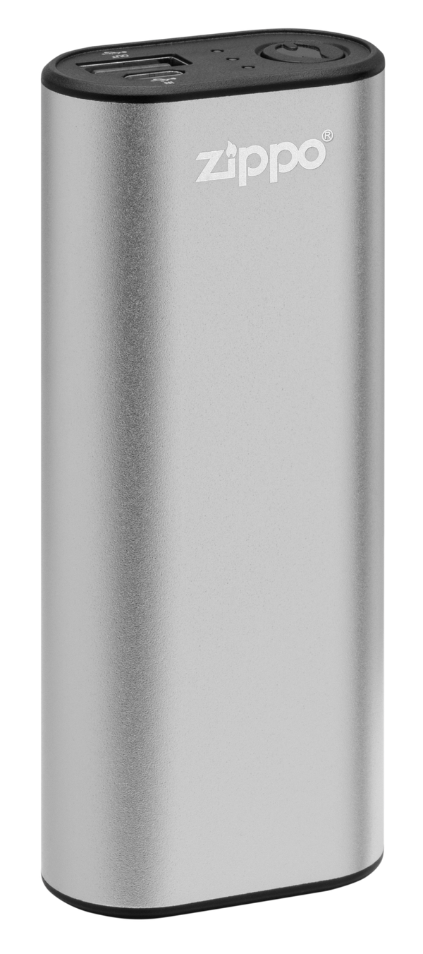Zippo 2007390 HeatBank™ 6 - Polnilni grelec in Power Bank, Srebrn