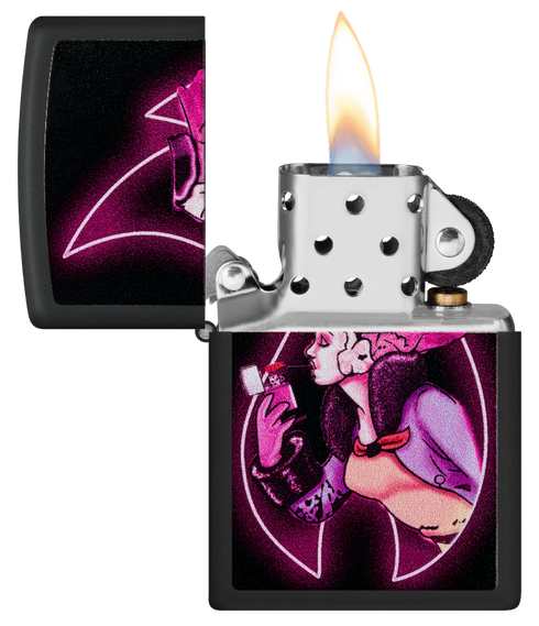 Zippo vžigalnik 48139 Windy Neon Sign