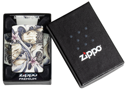 Zippo vžigalnik 48393 Tattoo Koi Fish