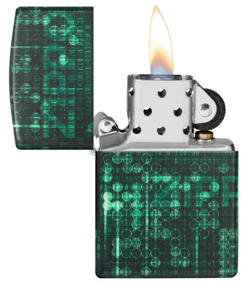 Zippo vžigalnik 48408 Cybernetic Matrix