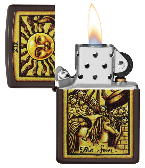 Zippo vžigalnik 48452 Tarot Card XIX