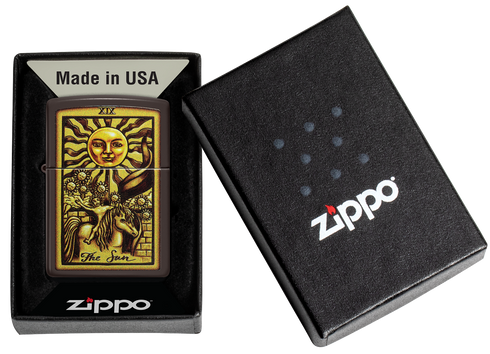 Zippo vžigalnik 48452 Tarot Card XIX