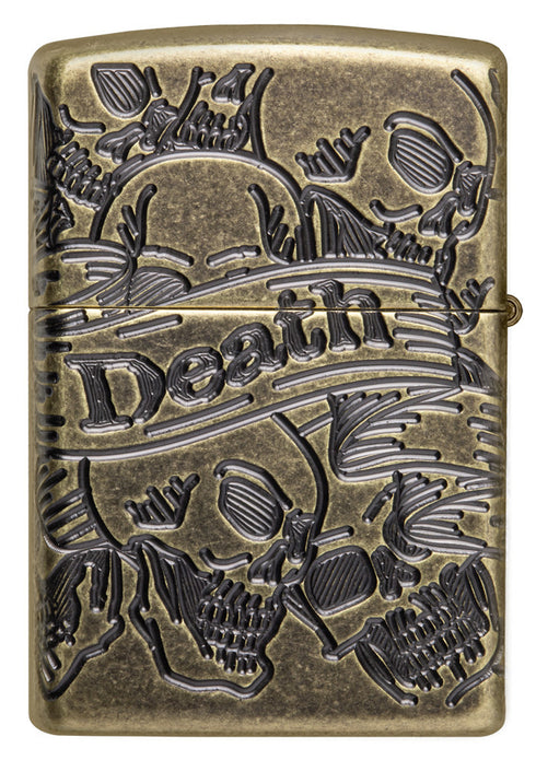 Zippo vžigalnik 49035 Freedom Skull