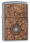 Zippo vžigalnik 49055 Woodchuck Compass