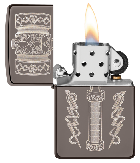 Zippo vžigalnik 49404 Thor's Hammer