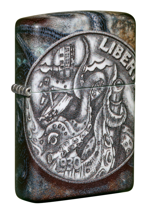 Zippo vžigalnik 49434 Pirate Coin