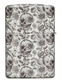 Zippo vžigalnik 49458 Skulls & Flowers, Glow in the Dark