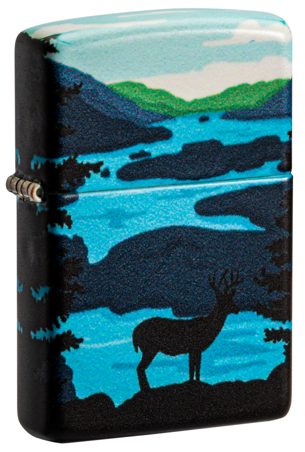 Zippo vžigalnik 49483 Deer & Landscape