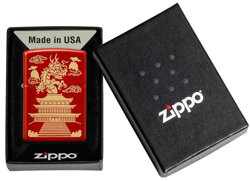 Zippo vžigalnik 49517 Eastern Chinese Temple