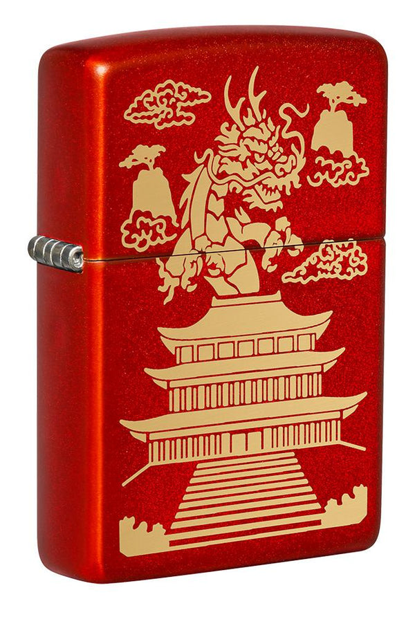 Zippo vžigalnik 49517 Eastern Chinese Temple