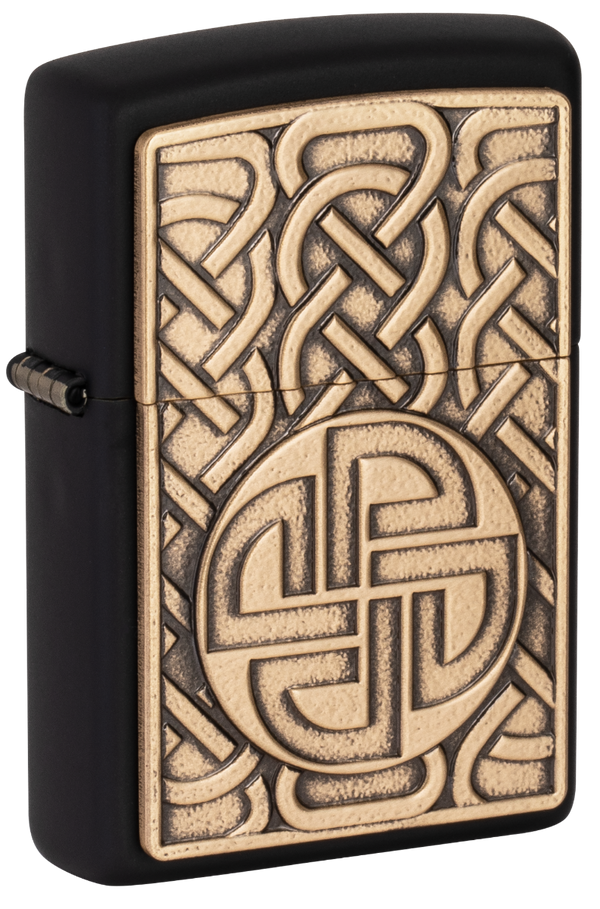 Zippo vžigalnik 49538 Nordic Shield Knot Emblem