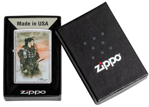Zippo vžigalnik 49767 Luis Royo Samurai