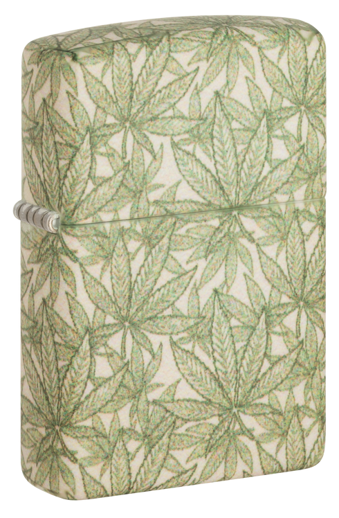 Zippo vžigalnik 49804 Green Cannabis