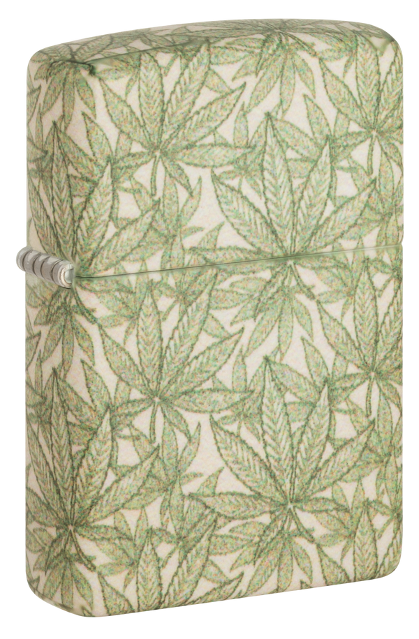Zippo vžigalnik 49804 Green Cannabis