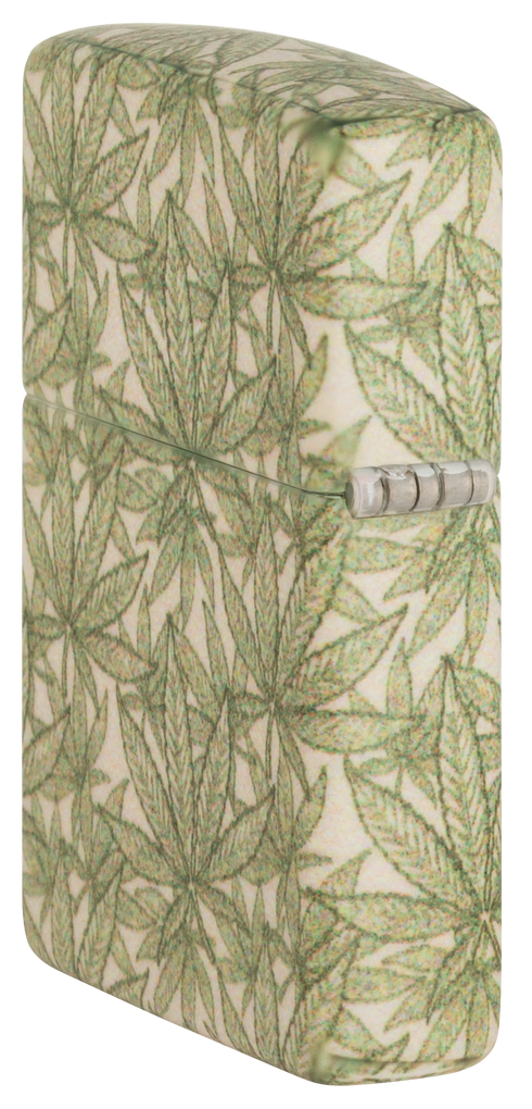 Zippo vžigalnik 49804 Green Cannabis