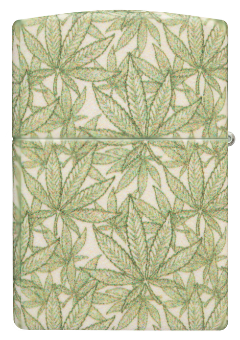 Zippo vžigalnik 49804 Green Cannabis