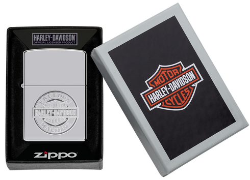 Zippo vžigalnik 49829 Harley Davidson® Logo