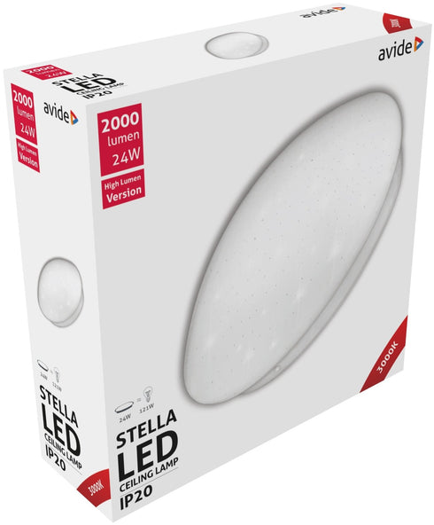 Avide 924069 Stropna svetilka Stella (Starry) LED 24W 3000K 2000 lm