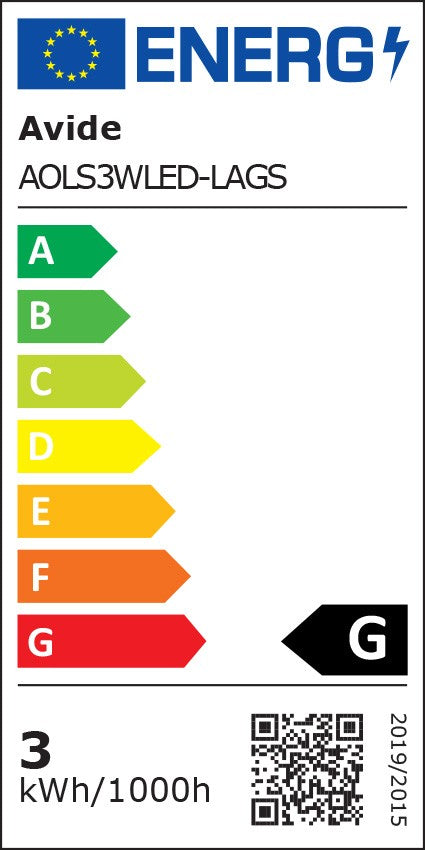 Avide 928807 Zunanja vgradna svetilka Lagos - stopničasta LED 3W NW 81 lm