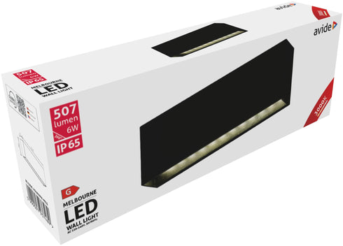 Avide 929026 Zunanja svetilka Melbourne LED SMD 6W NW 533lm IP65