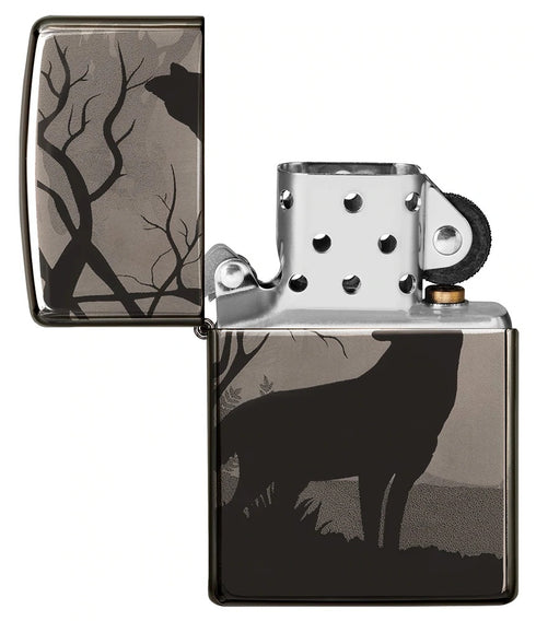 Zippo vžigalnik 49188 Wolves 360°