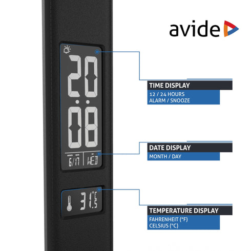 Avide 280614 Svetilka namizna LED Office Leather Calendar