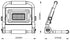 Avide 919744 Reflektor Slim s stojalom SMD LED 50W NW 3250lm