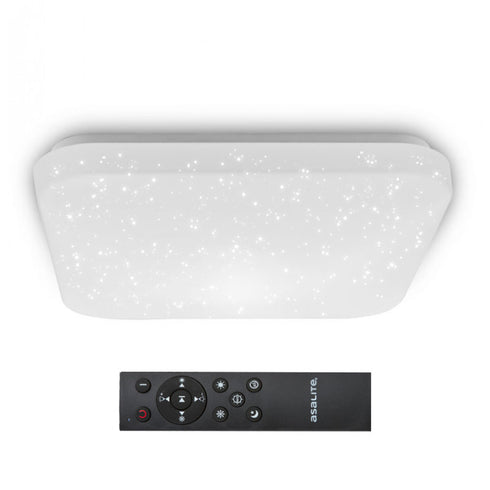 Asalite ASAL0195 Stropna svetilka Liza z daljinskim upravljalnikom 48W CCT 3400 lm
