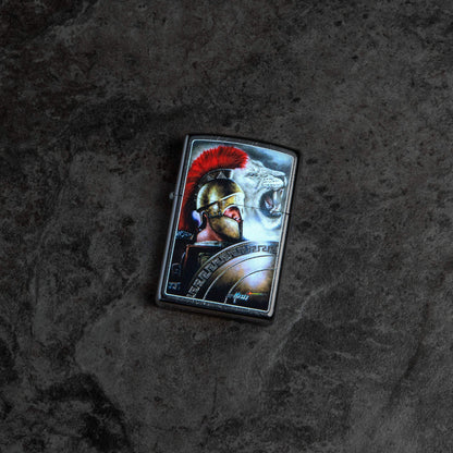 Zippo vžigalnik 49095 Mazzi Spartan and Lion